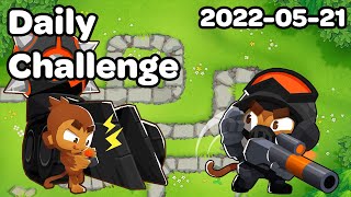 BTD6 Daily Challenge - ada567s Challenge - 2 Towers Only - 21 May 2022
