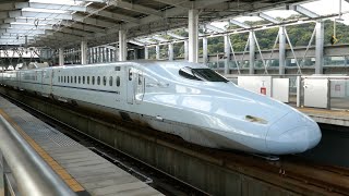 九州新幹線さくら542号 新大阪行き N700系R9編成 新鳥栖駅