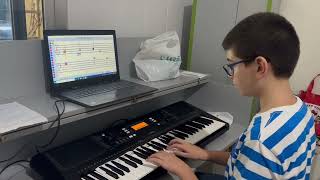 Soft Mozart Lebanon Elio sight reading boogie 2 on P5 screenshot 2