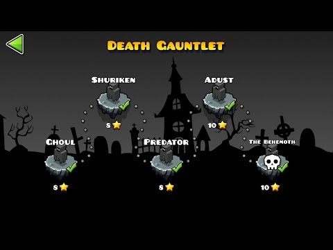 'Death Gauntlet' Complete l Geometry dash 2.113