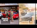 6 dead after gunman opens fire on Kyiv street, suspect barricades himself in supermarket