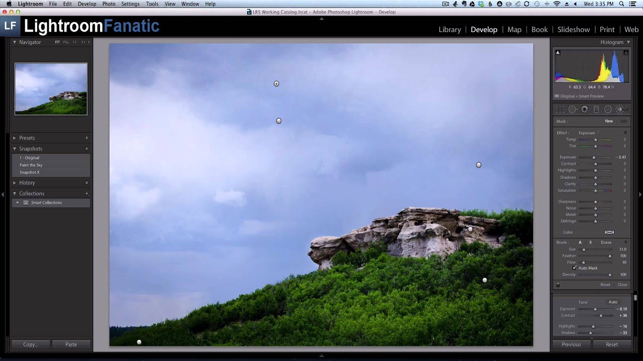 Finding Your Missing Adjustment Brush Pins Lightroom Finding Yourself Photo