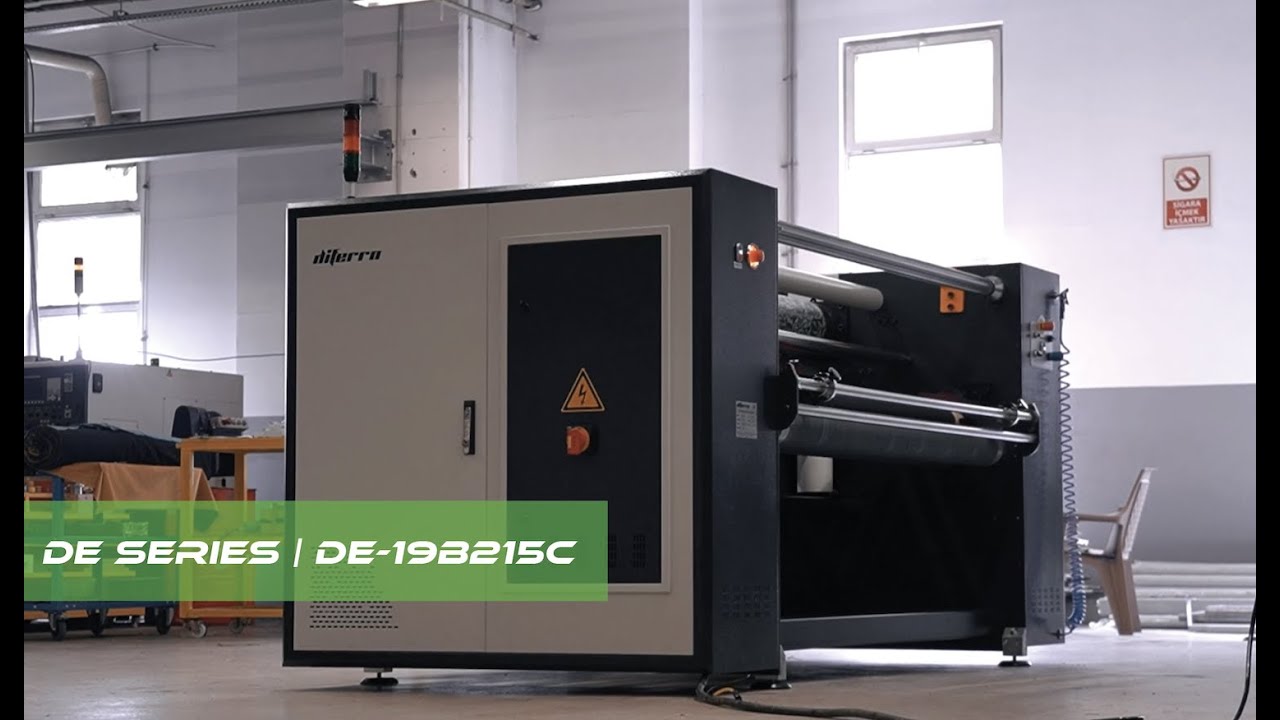 Diferro DE Series Embossing Machine Fabric & Leather Embossing Foil