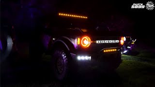 Oracle Integrated Windshield Roof Light Bar for Bronco