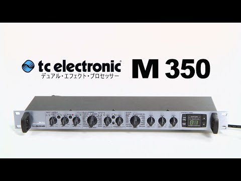 TC ELECTRONIC / プロセッサー M350 - YouTube