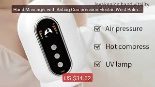 Hand Massager with Airbag Compression Electric Wrist Palm Fin... — Amazing Value 2026 | Must Have!