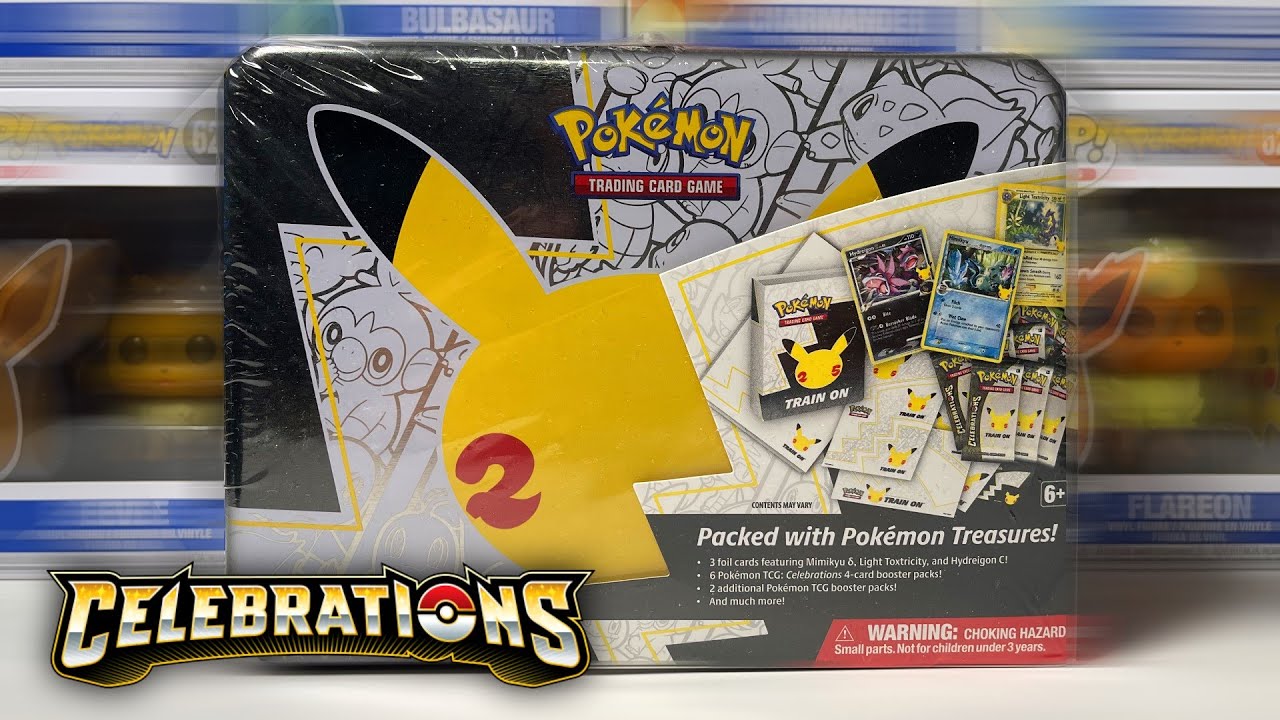AMAZING PROMO CARDS! Pokémon Celebrations Collector Chest Opening!