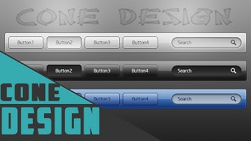 How to make navigation bar in photoshop