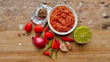 Sambal Terasi from Online Indonesian Cooking Class