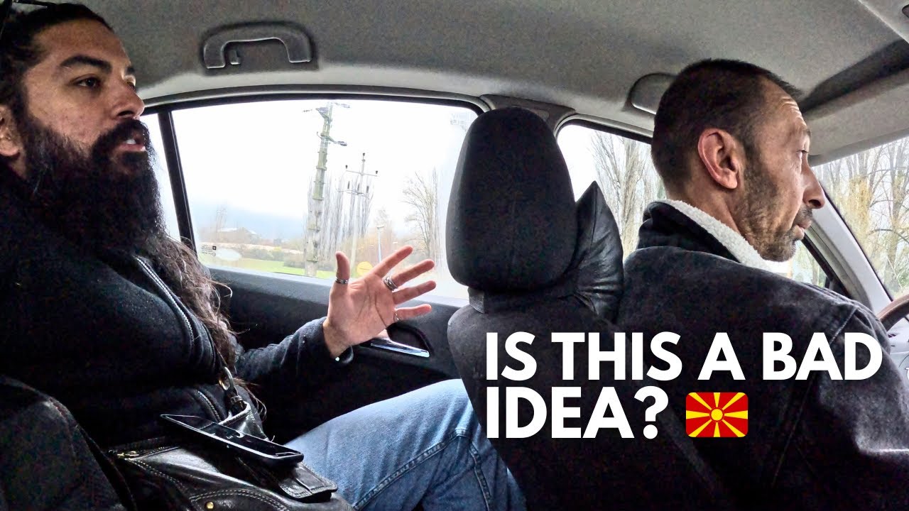 Hitchhiking In The Balkans For The First Time 🇲🇰