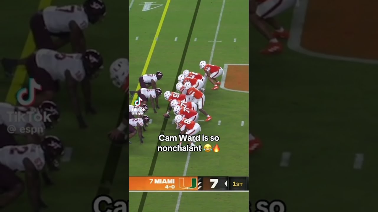 If Nonchalant Was A Player Cam Ward For Heisman