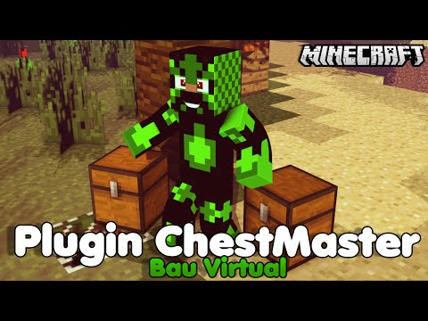 Minecraft Plugin Tutorial ChestMaster - Guardar Itens em Baús Virtuais