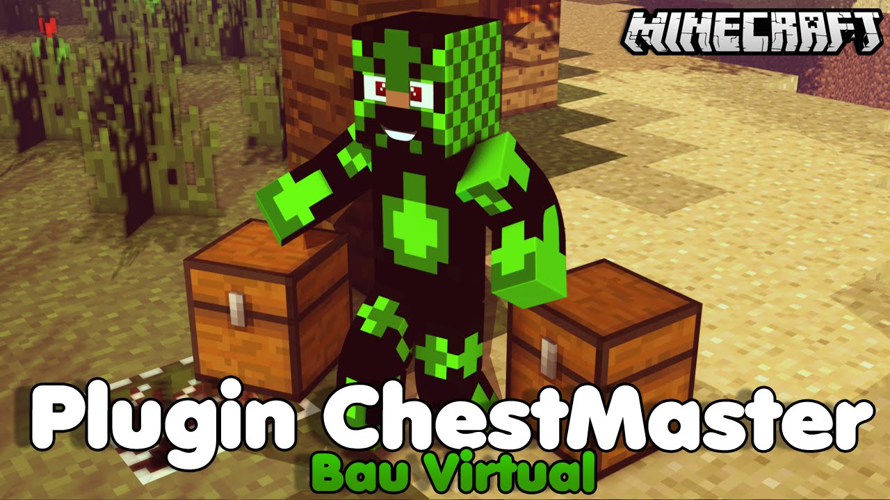 Minecraft Plugin Tutorial ChestMaster - Guardar Itens em Baús Virtuais ...