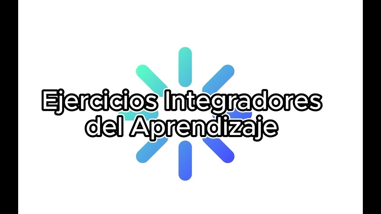 Ejercicios Integradores del aprendizaje EIA - YouTube