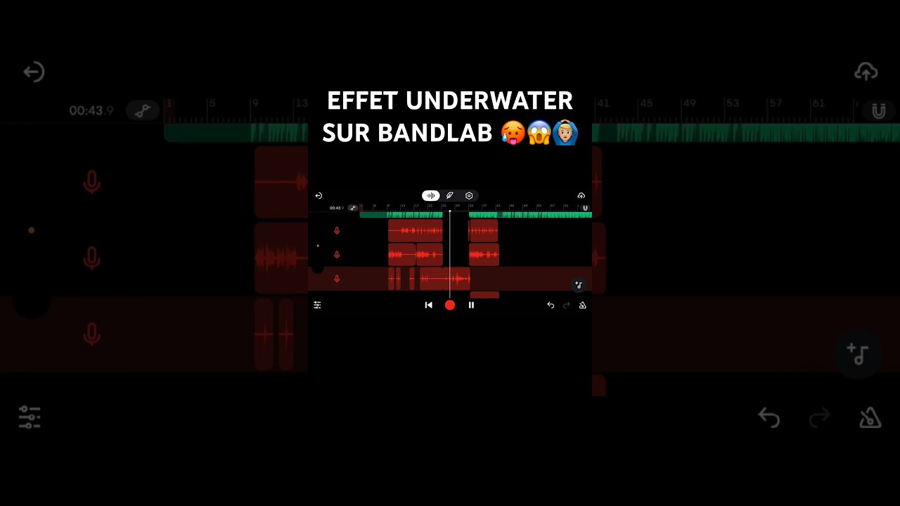 FAIRE UN EFFET UNDERWATER SUR BANDLAB 