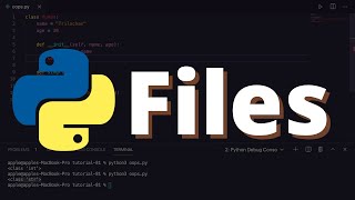 Famous [34] Files in Python | Python for Beginners Profile