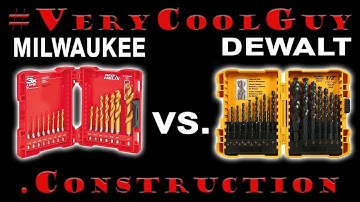 Milwaukee Drill Bits Vs. Dewalt Drill Bits