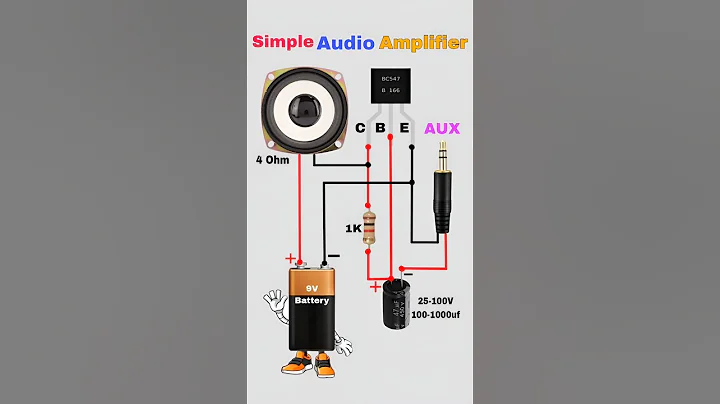 Day Audio Amplifier/ audio amplifier  Circuit#shortsvideo #shortsfeed #shorts #day