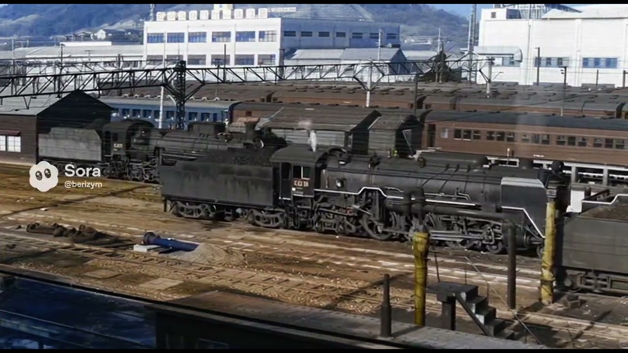 下関のC62 36 テスト - YouTube