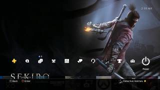 Sekiro: Shadows Die Twice (PS4) Pre-Order Dynamic Theme