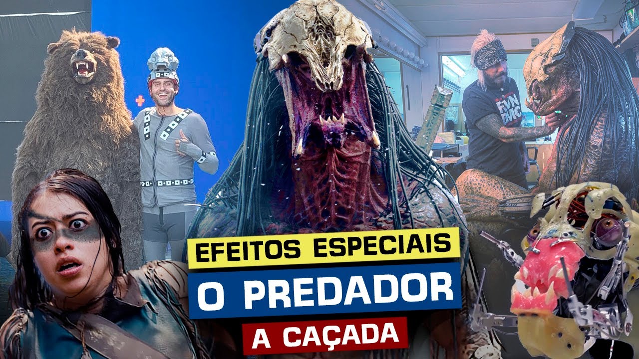 O SEGREDO dos EFEITOS de O PREDADOR - A CAÇADA (PREY) - como foi feito