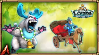 Snow Beast Familiar Skill Seasoned Courier! A MUST for Banks! Lords Mobile screenshot 4