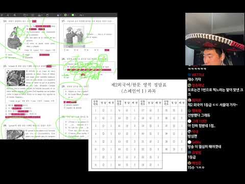 23년 스페인어 수능 14수 도전