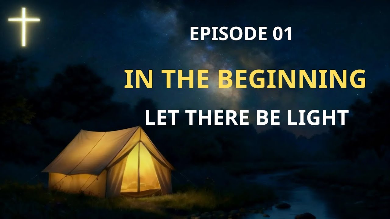 Bible Sleep Story | Episode 01 – In the Beginning: Light, Rest, and the Garden | Genesis 1:1–