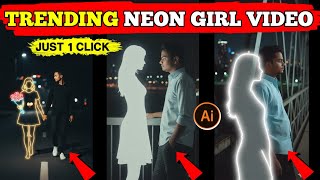 Instagram Trending NEON Girls 🤩 Reel Editing Ai🗿| Instagram Trending Reel Editing 💥 | Instagram screenshot 1
