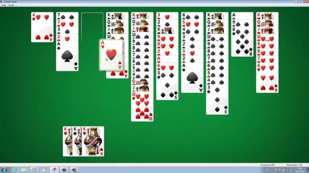 computer spider solitaire