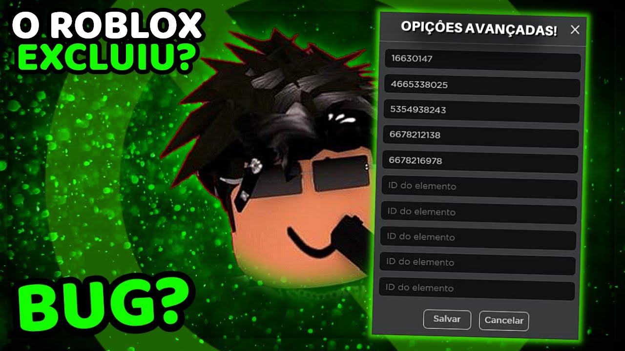 So Pode Equipar 1 Cabelo No Roblox?! Estão Tentando Acabar Com Os  Slenders.. 😨 