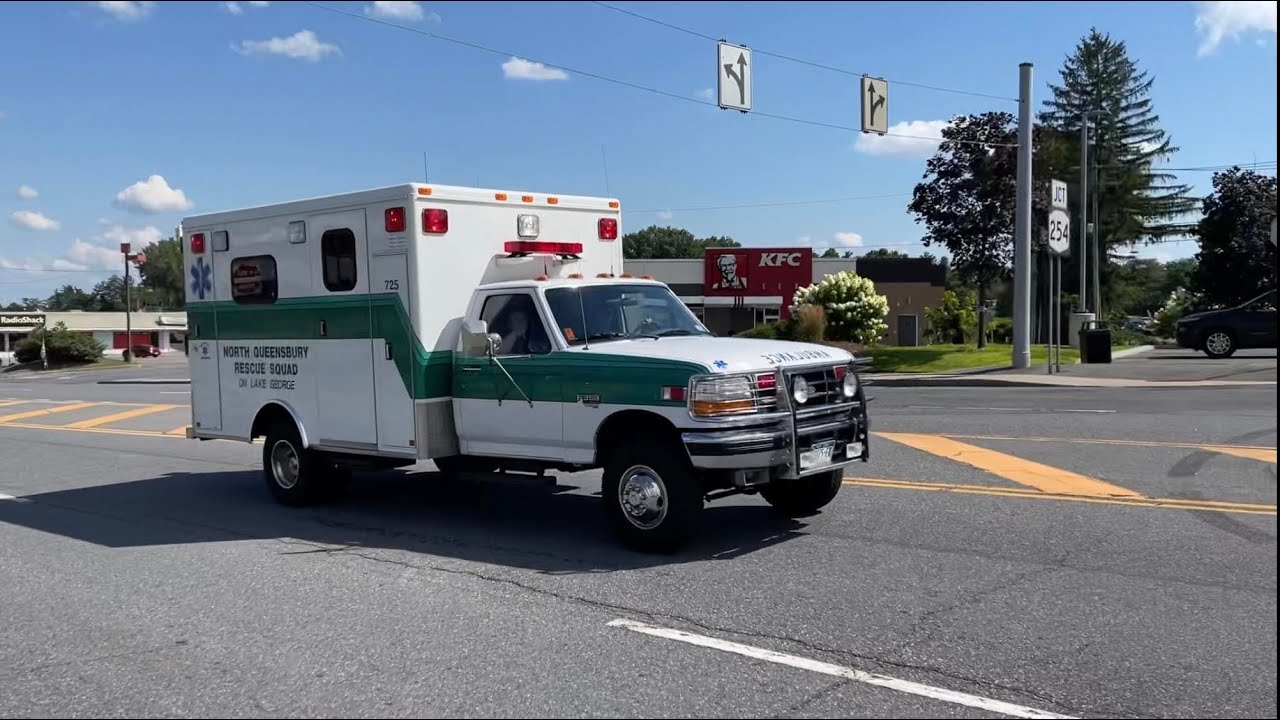 *RARE* North Queensbury EMS Ambulance 725 (Acting as West Glens Falls