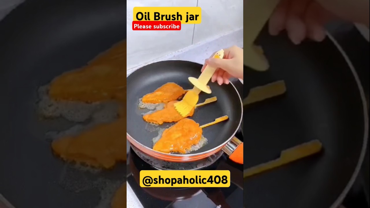👍Oil brush jar #ytshorts #brush #cookingoilbottle #shortsfeed #viralshort #kitchen #oil #jar #yt