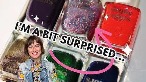 Hitting all the right notes | Cirque Colors Symphony collection | Holiday 2025 nail polish swatches