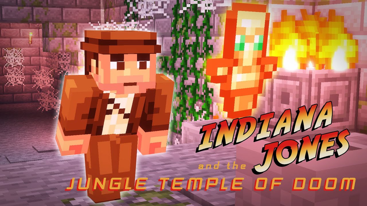 What will Indiana Jones find in the Jungle Temple of Doom | Minecraft | #Shorts