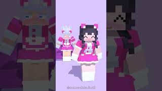 Gojo And Utahime Dance bumble Bee  Bambee  minecraft Short Animation trending shorts