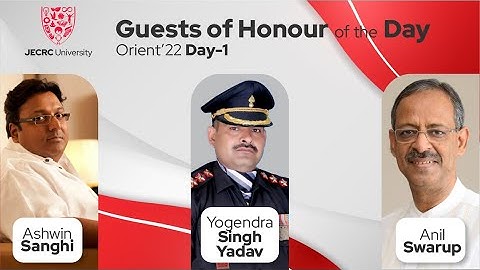 The Induction Program of JECRC University, Jaipur | ORIENT