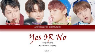 PRODUCE X 101 1-1-9 - 'YES OR NO' (Color Coded Lyrics Han|Rom|Eng|가사)