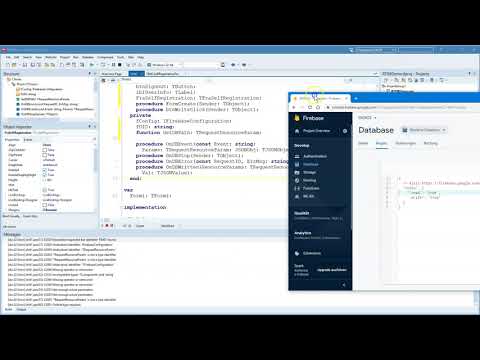 FB4D: Second Realtime Database Example with Authentication
