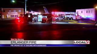 Fire Damages Several Erlanger Businesses Fire Damages Several Erlanger Businesses