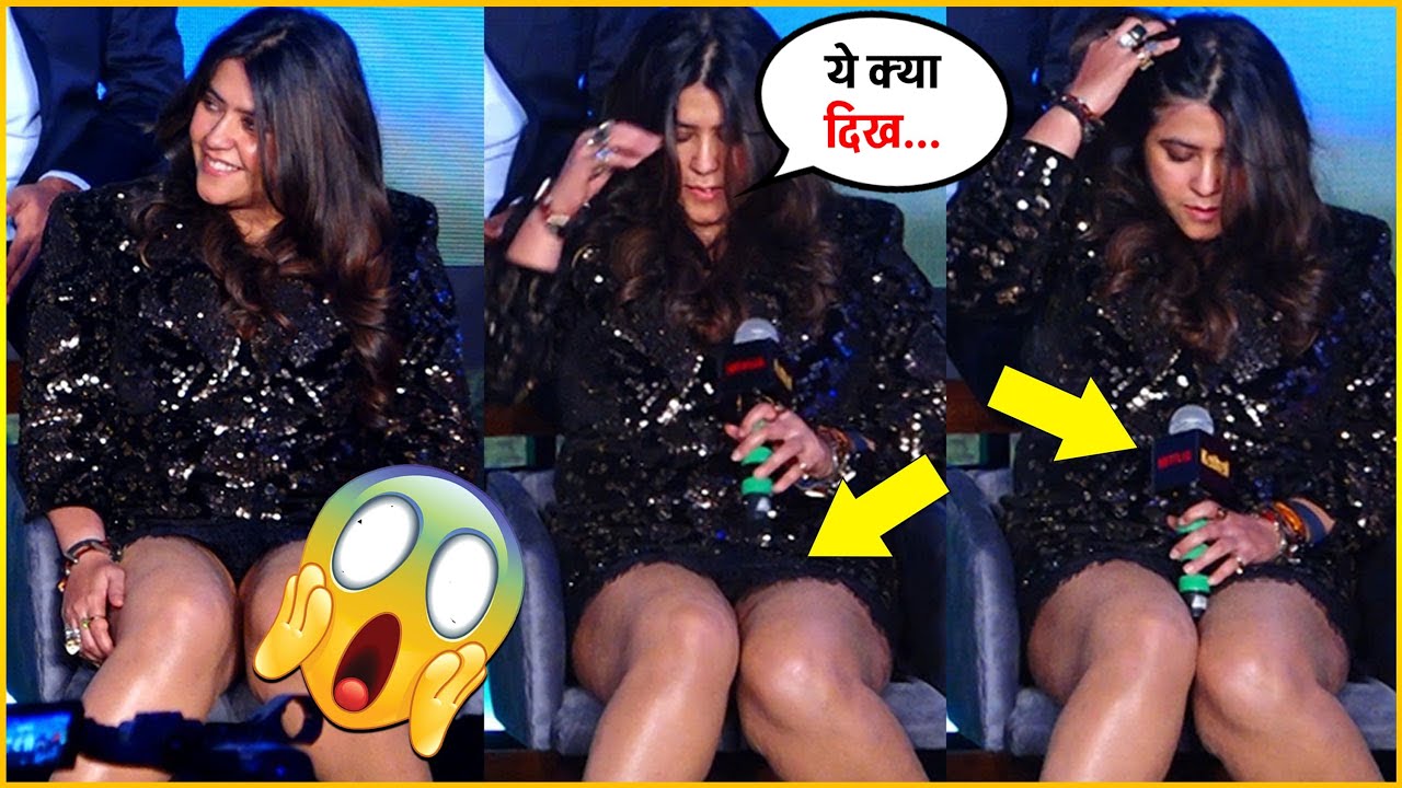 Ekta kapoor oops moment