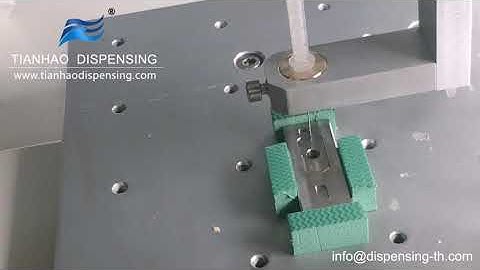 Gantry Benchtop Robot for 50ml Dual Cartridge Packing ab Glue TH-206H-206AB