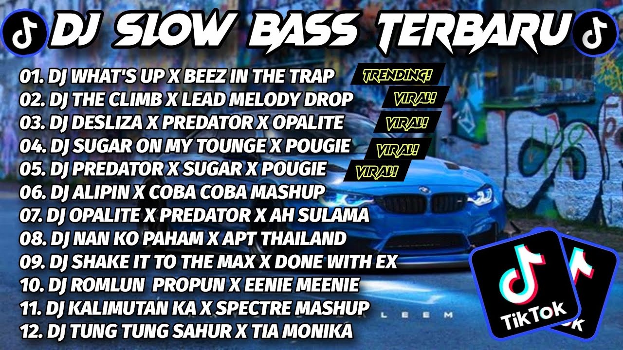DJ SLOW BASS TERBARU 2025 🎵 BEST OF MASHUP 2025 🔥 DJ WHAT'S UP X BEEZ IN THE TRAP X THE CLIMB 🎧🇵🇭