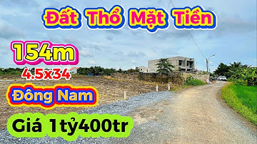 🔴 442 . Đất Thổ Cư Mặt Tiền Đường Nhựa / #baonhadatcangiuoc