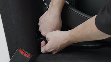 Sirona S Rear-Facing installation with lower anchors