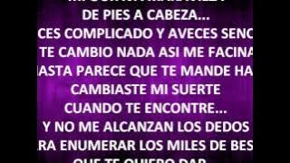 JORGE SANTA CRUZ***MAS QUE UNA DIOSA***LETRA-LYRICS 2011