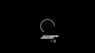CSS SVG Effect Animation | Circle Lights Animation #shorts
