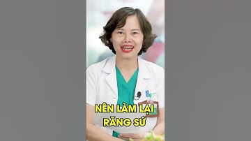 Nên tẩy trắng răng hay làm răng sứ || #shorts