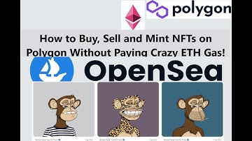 How to Buy Sell and Mint NFTs on OpenSeas on Polygon Network Without Paying Crazy ETH Gas Fees