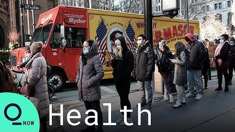 Americans Face Long Covid Testing Lines As Omicron Cases Jump